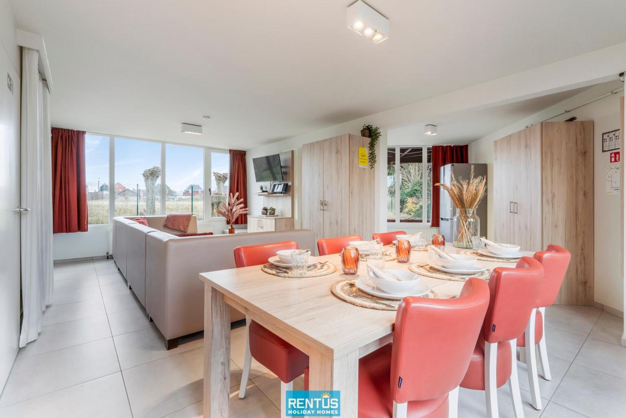 Dunewave - Spacious House For 8 Persons In Westende 米德尔克尔克 外观 照片