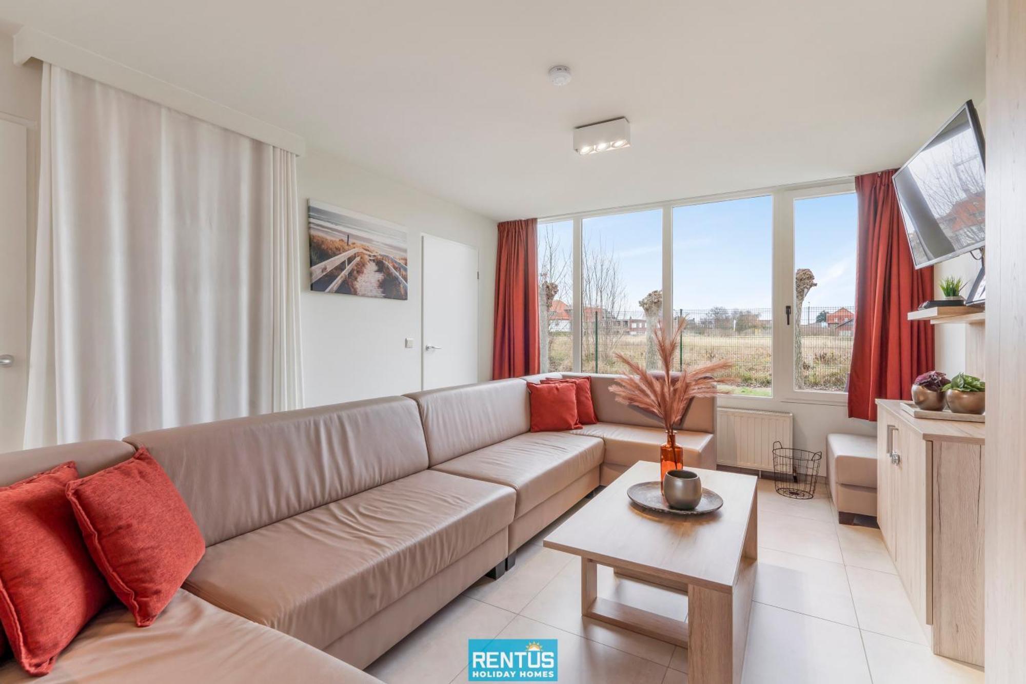 Dunewave - Spacious House For 8 Persons In Westende 米德尔克尔克 外观 照片