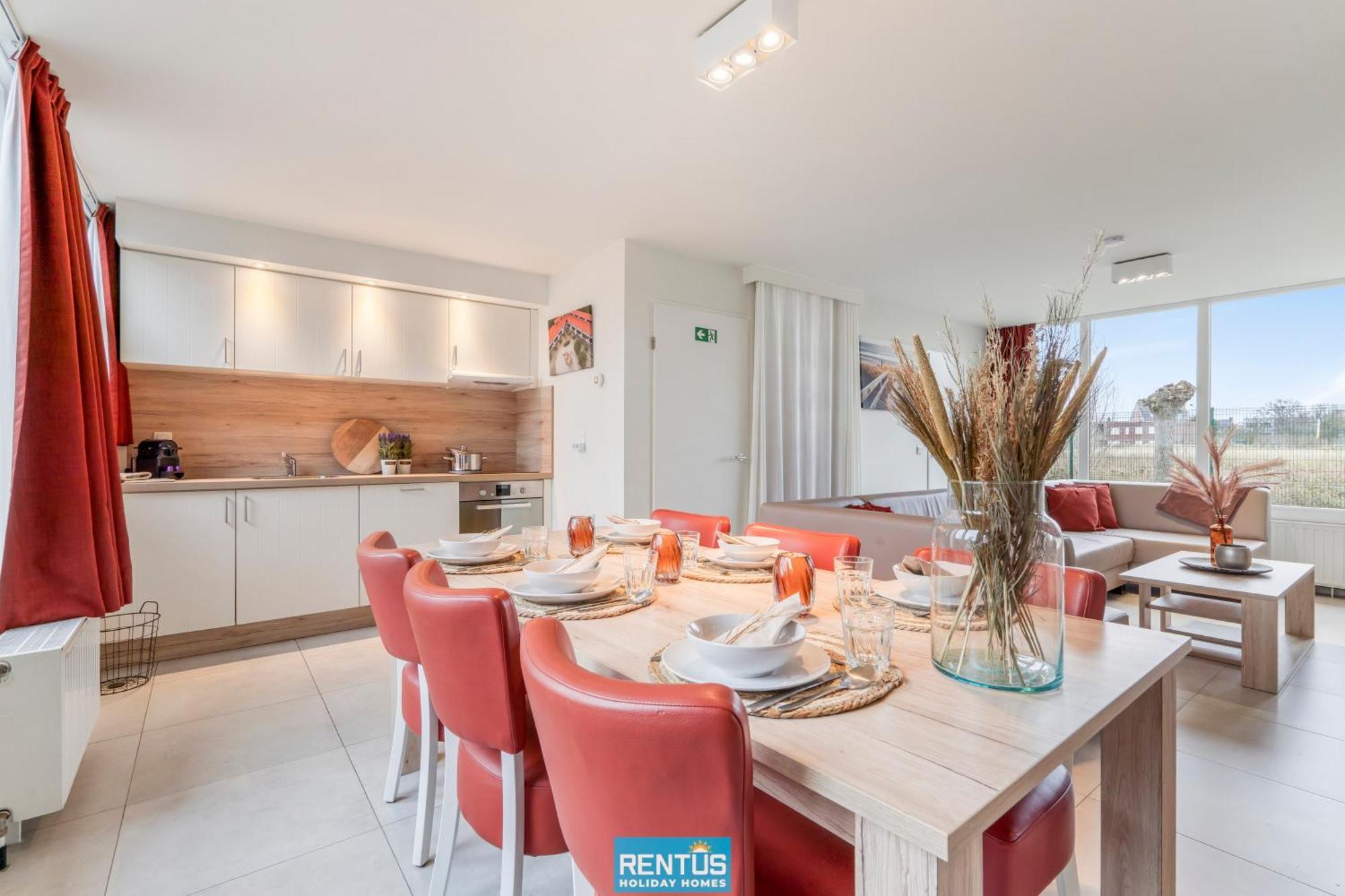 Dunewave - Spacious House For 8 Persons In Westende 米德尔克尔克 外观 照片