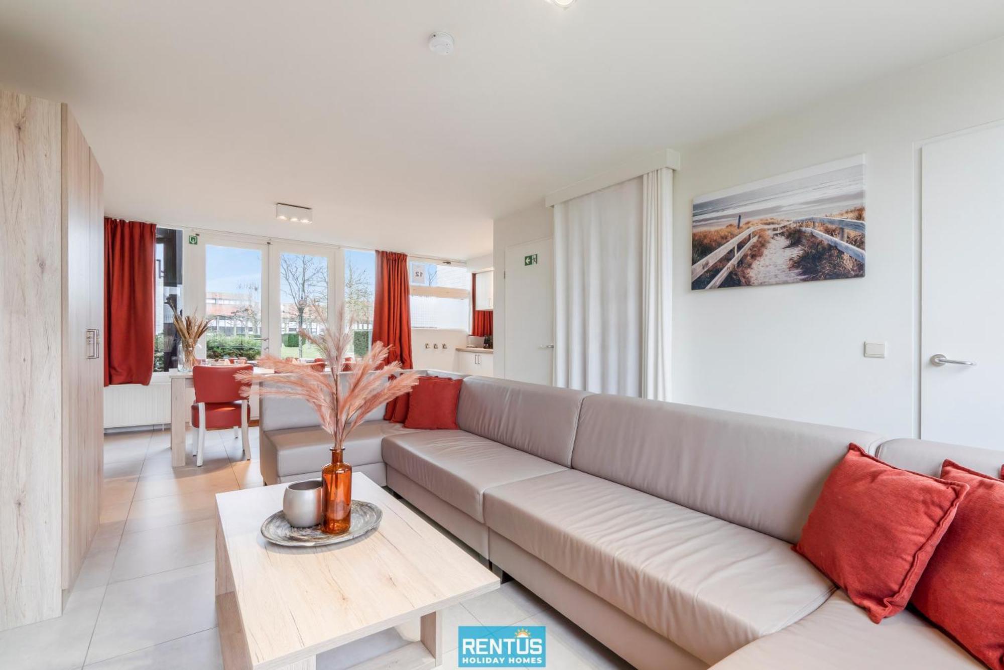 Dunewave - Spacious House For 8 Persons In Westende 米德尔克尔克 外观 照片